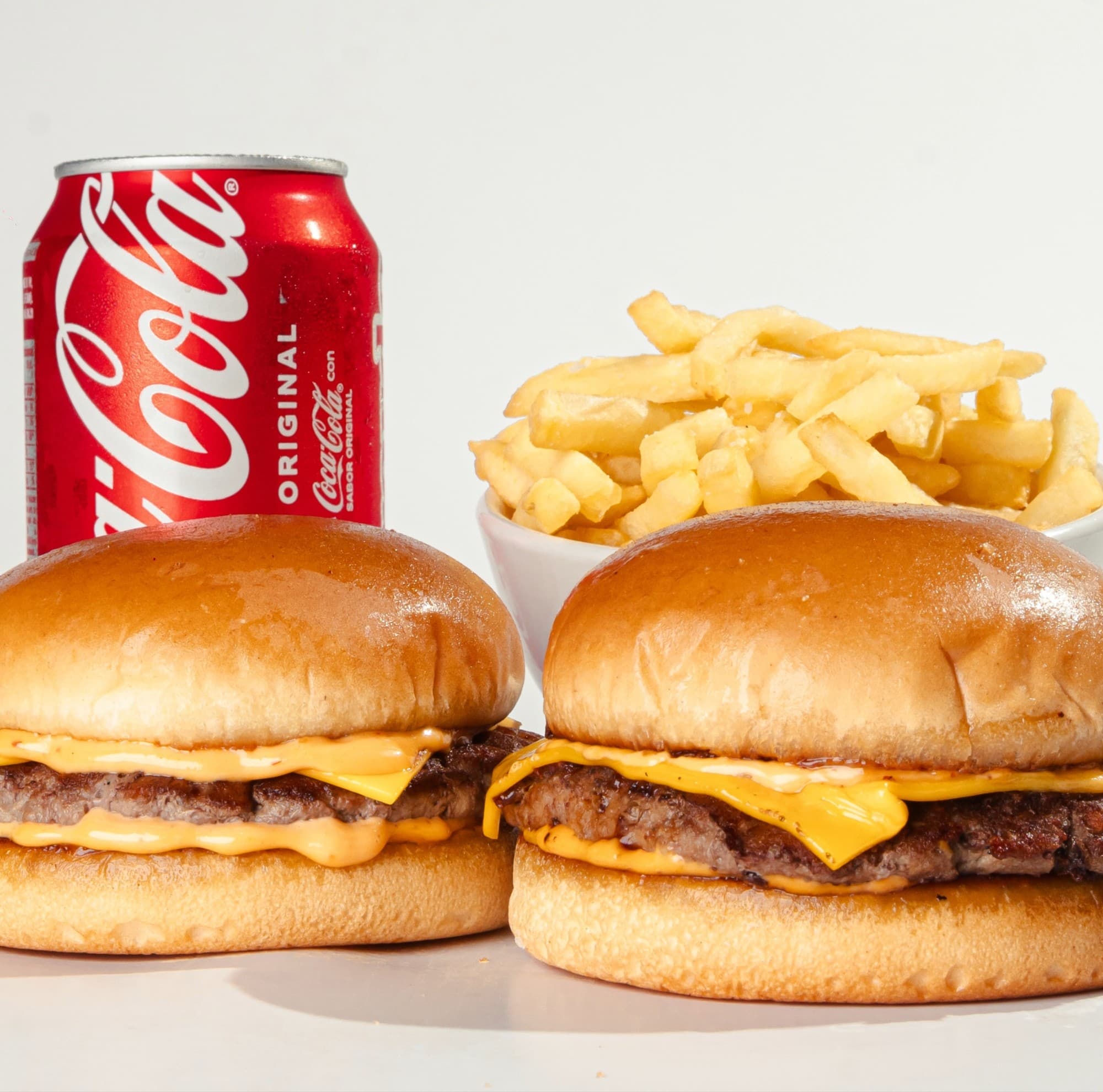 Queso Burger Combo